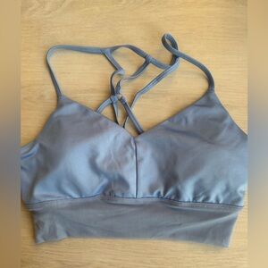 Everyday Strappy Bralette in Dusty Blue